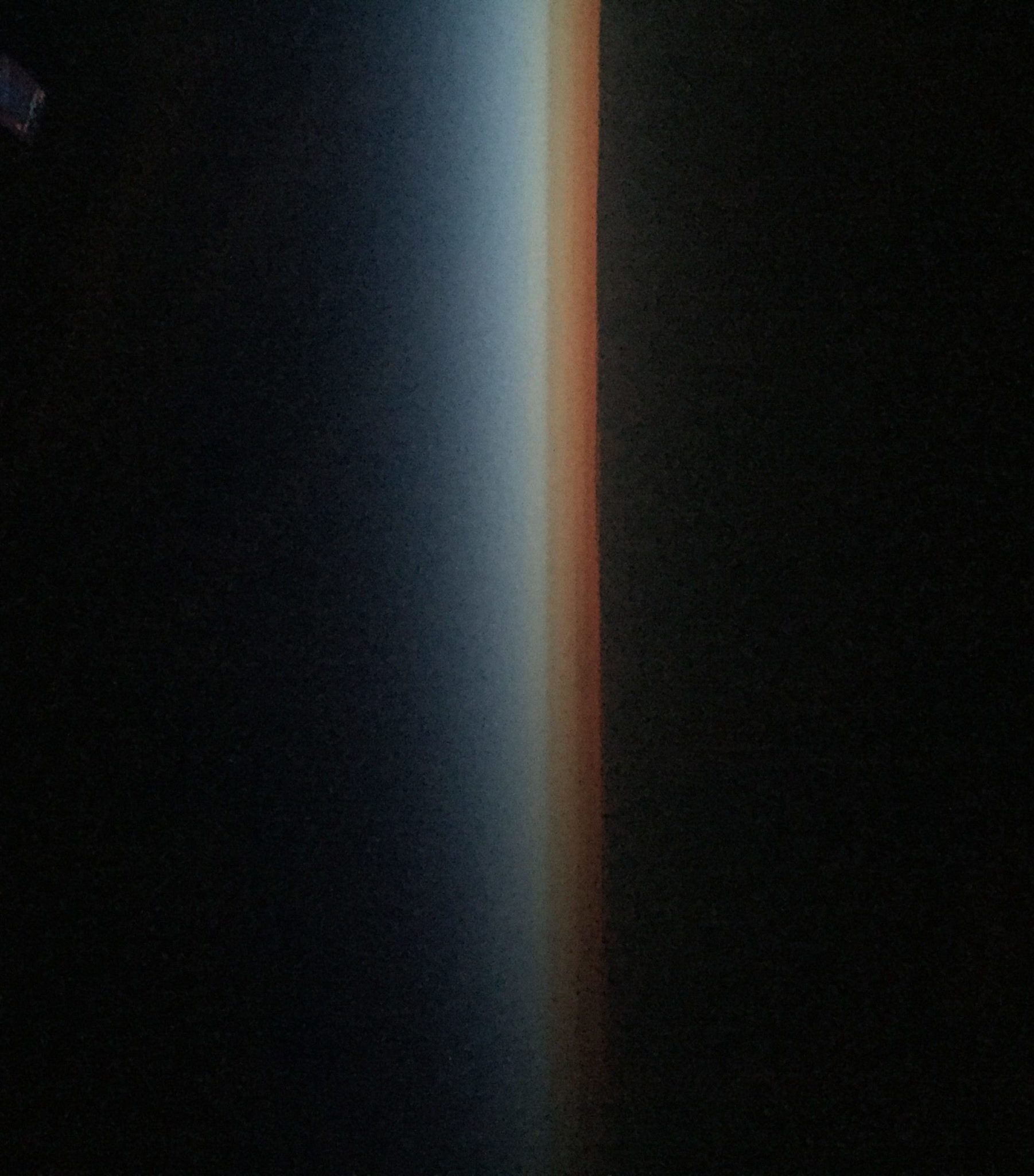 The beginnings of sunrise as we make our way East